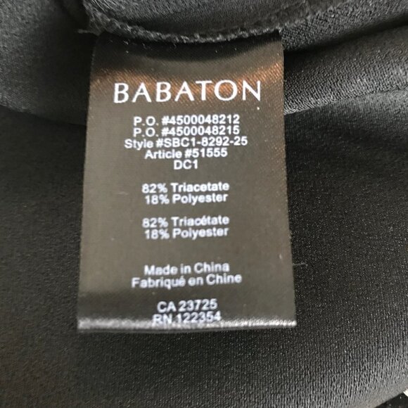 ARITZIA Babaton Black Shorts Romper Size 2 - Picture 8 of 8